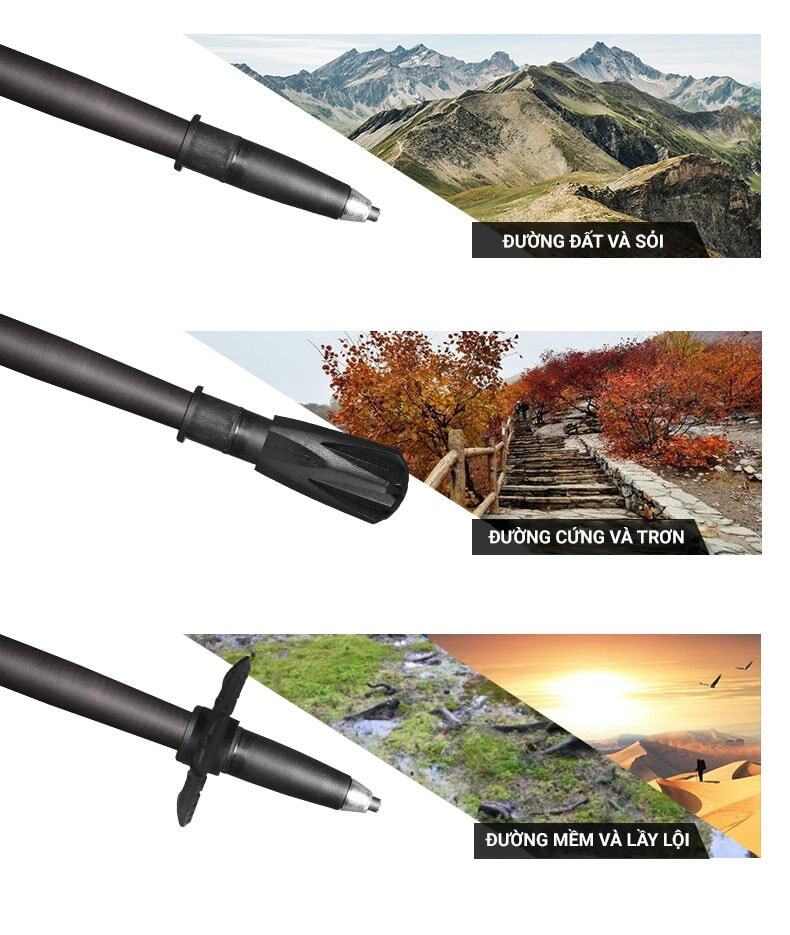 Gậy leo núi carbon gấp Z-Pole Pioneer Trailblazer PL-18 (134 gram) 5 gay leo nui 15 Gậy leo núi carbon gấp Z-Pole Pioneer Trailblazer PL-18 (134 gram) - YCB.vn