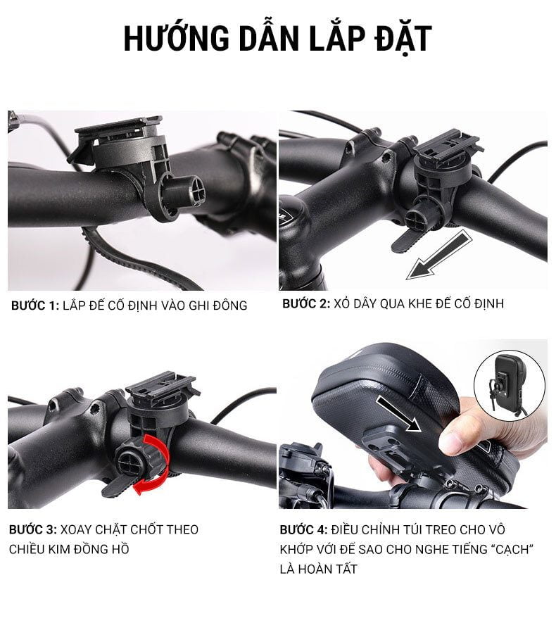 tui gan dien thoai wheel up hbb 02 16 Túi điện thoại chống nước Wheel Up (HBB-02) - YCB.vn