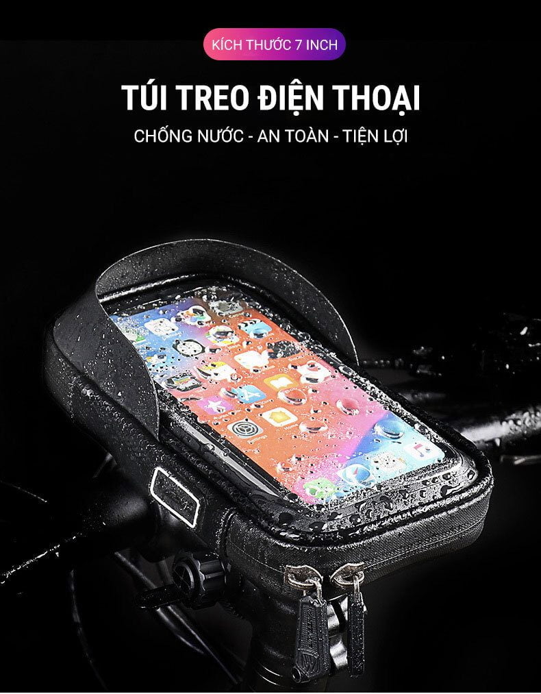 tui gan dien thoai wheel up hbb 02 7 Túi điện thoại chống nước Wheel Up (HBB-02) - YCB.vn
