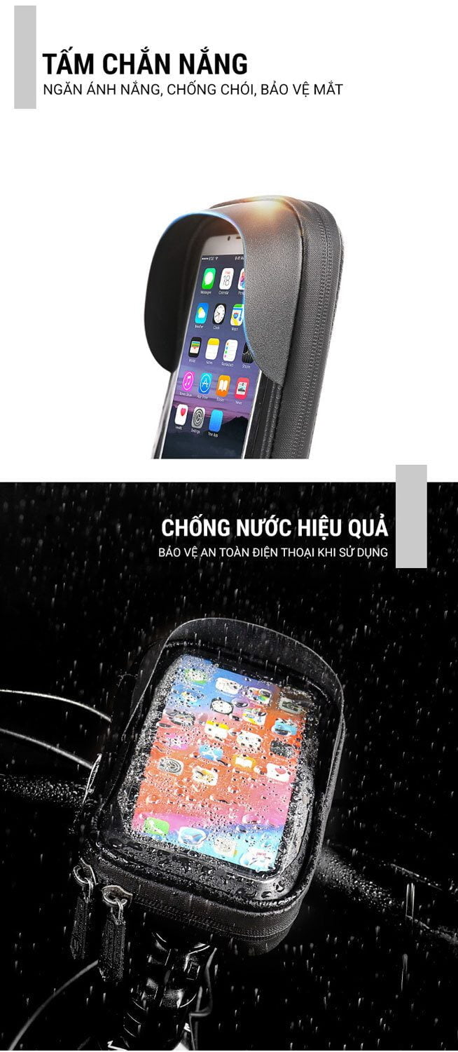 tui gan dien thoai wheel up hbb 02 9 Túi điện thoại chống nước Wheel Up (HBB-02) - YCB.vn