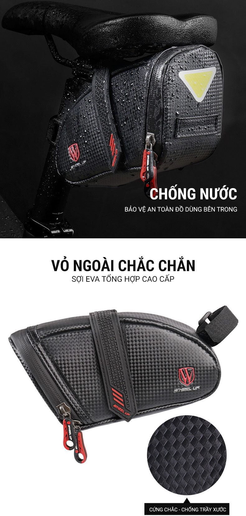 tui yen chong nuoc wheel up sb 01 08 Túi yên chống nước Wheel Up (SB-01) - YCB.vn