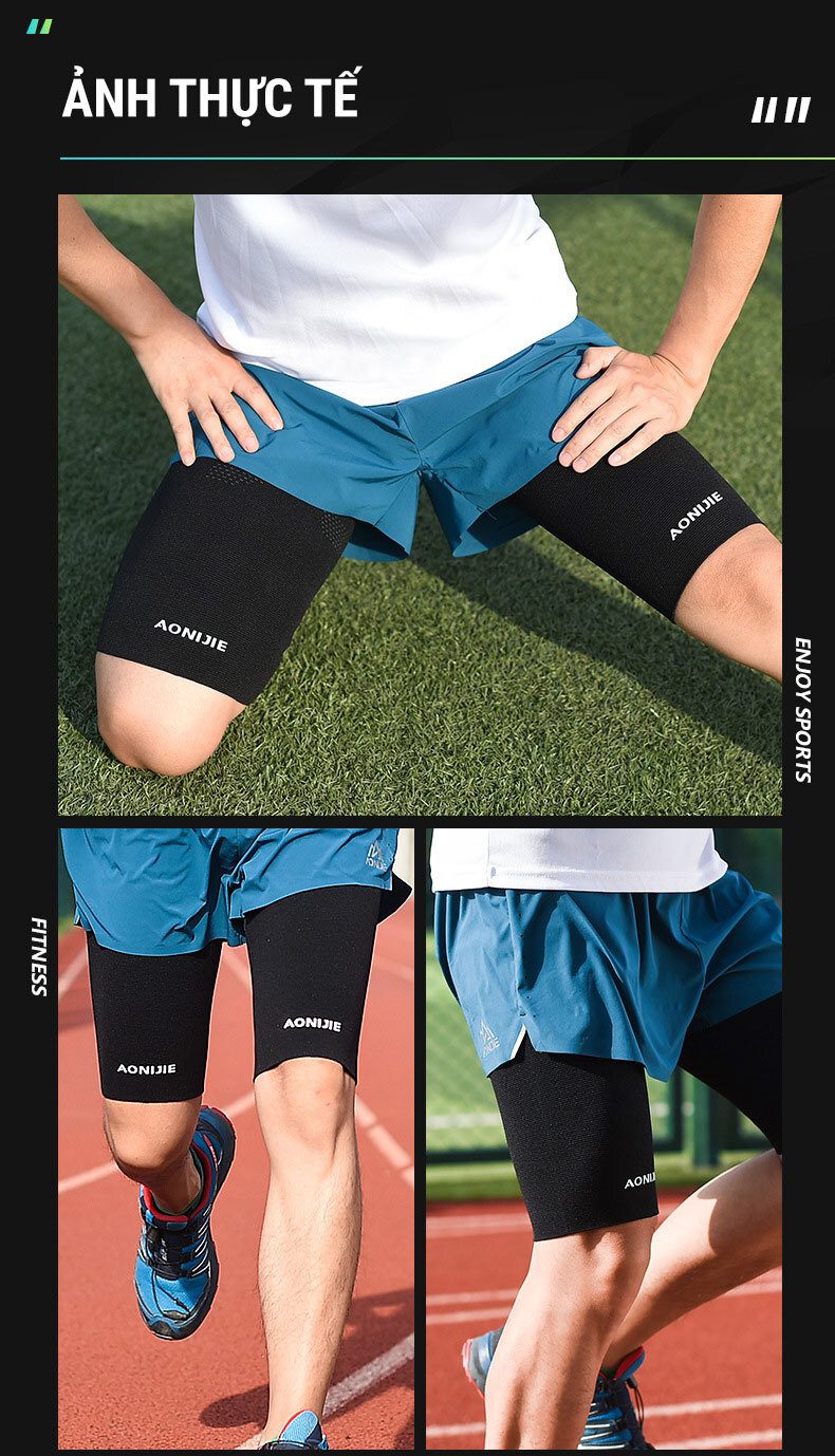 bo dui aonijie thigh compression ts03 14 Đai quấn bó cơ đùi Aonijie Thigh Sleeve Compression E4403 (TS03) - YCB.vn