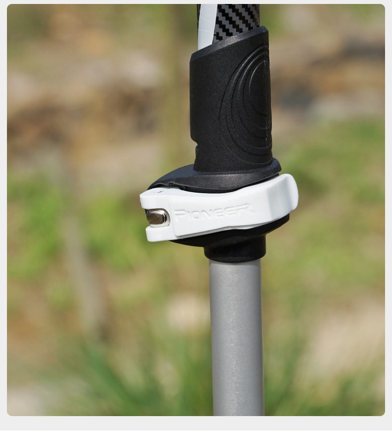 gay leo nui pioneer pl 05s 016 Gậy leo núi telescope khóa đòn bẩy Pioneer Cobra 11 (PL-05s) - YCB.vn