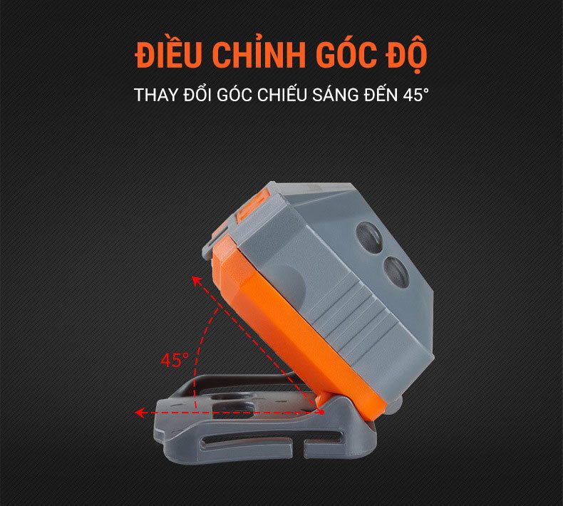 den pin doi dau naturehike18 Đèn pin đeo trán Naturehike Headlamp 140Lumens (pin sạc 1200mAh) - YCB.vn