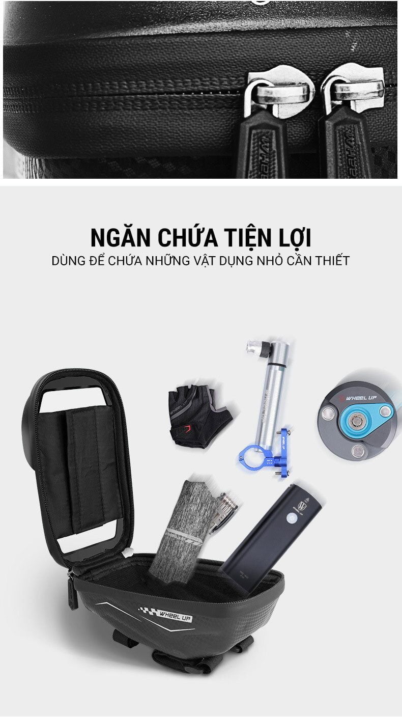 Túi điện thoại ghi đông xe đạp Wheel Up HBB-03 - YCB.vn