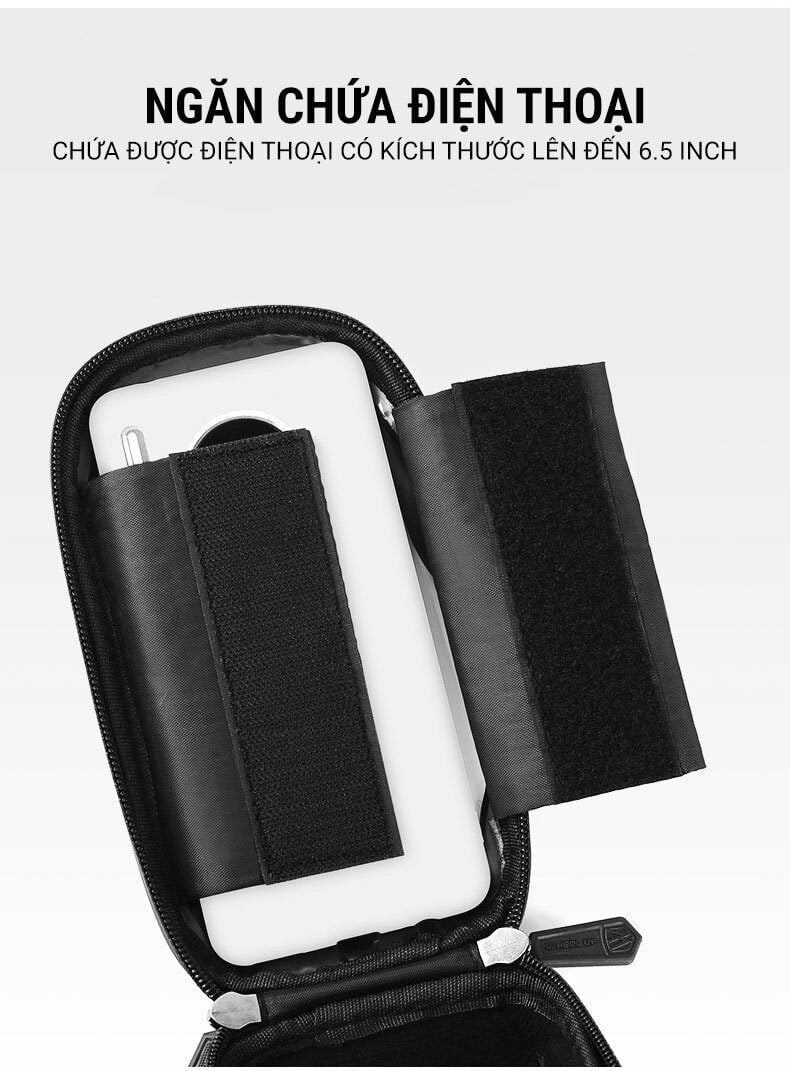 Túi điện thoại ghi đông xe đạp Wheel Up HBB-03 - YCB.vn