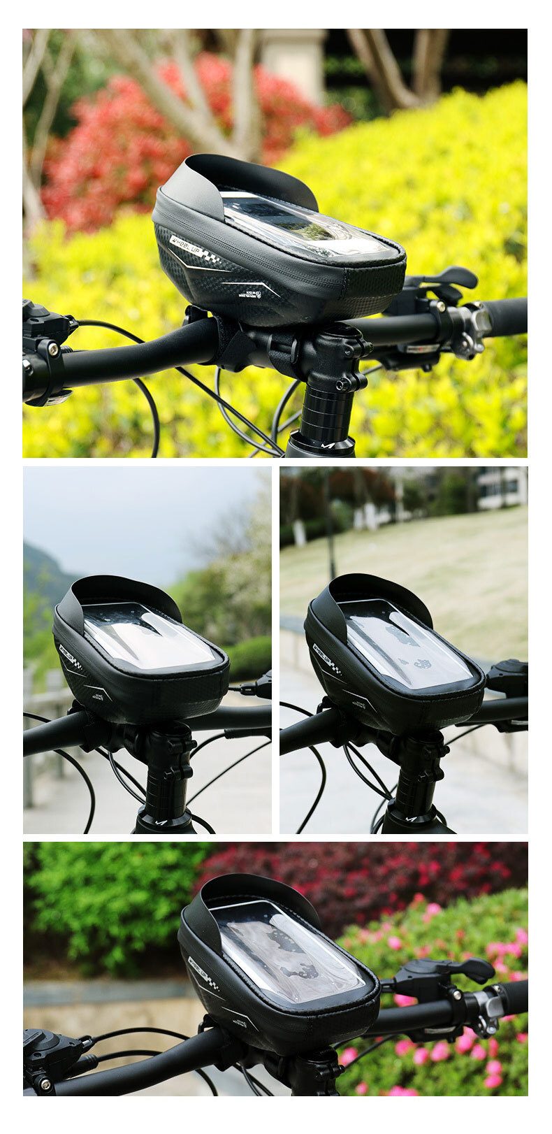 Túi điện thoại ghi đông xe đạp Wheel Up HBB-03 - YCB.vn