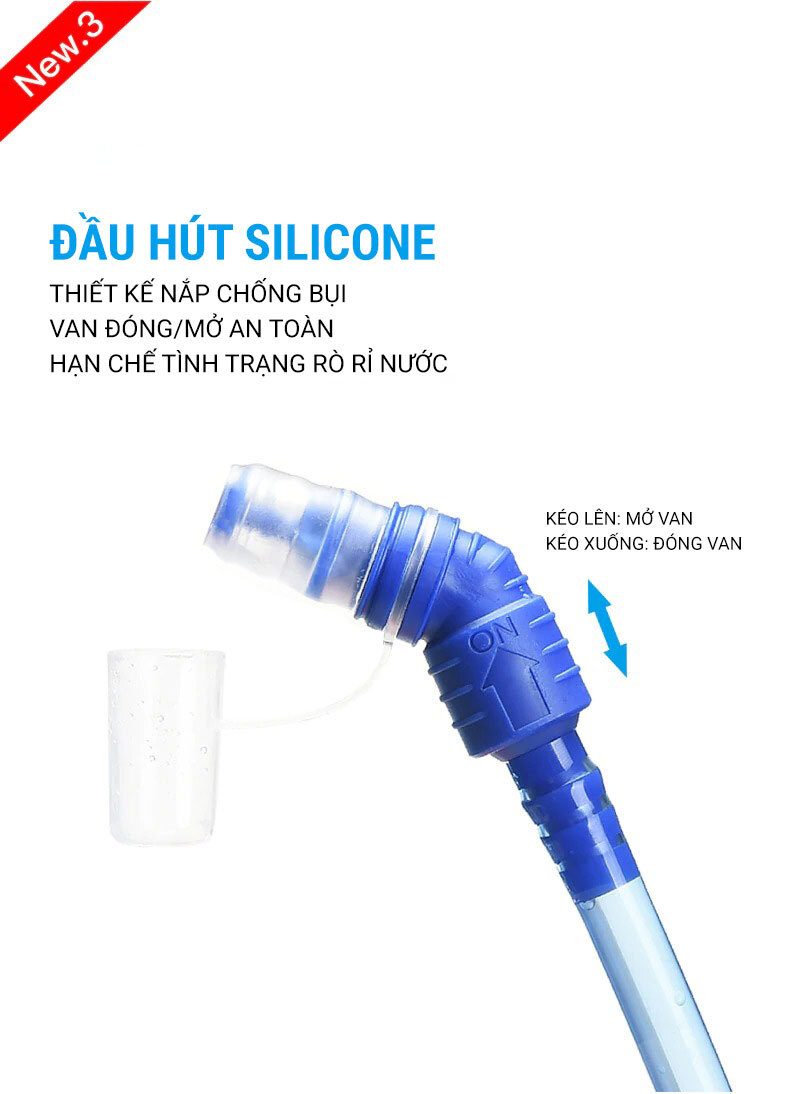 Túi nước thể thao Aonijie SD51 5 tui nuoc the thao aonijie sd5122 Túi nước thể thao Aonijie SD51 - YCB.vn