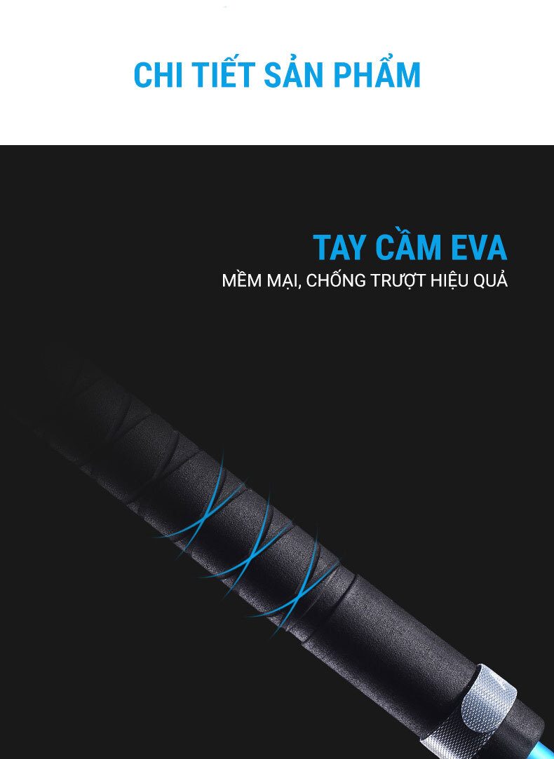 gay leo nui aonije z pole alu e4201 19 Gậy leo núi chạy trail gấp Aonijie Z-Pole Alu E4201 - YCB.vn