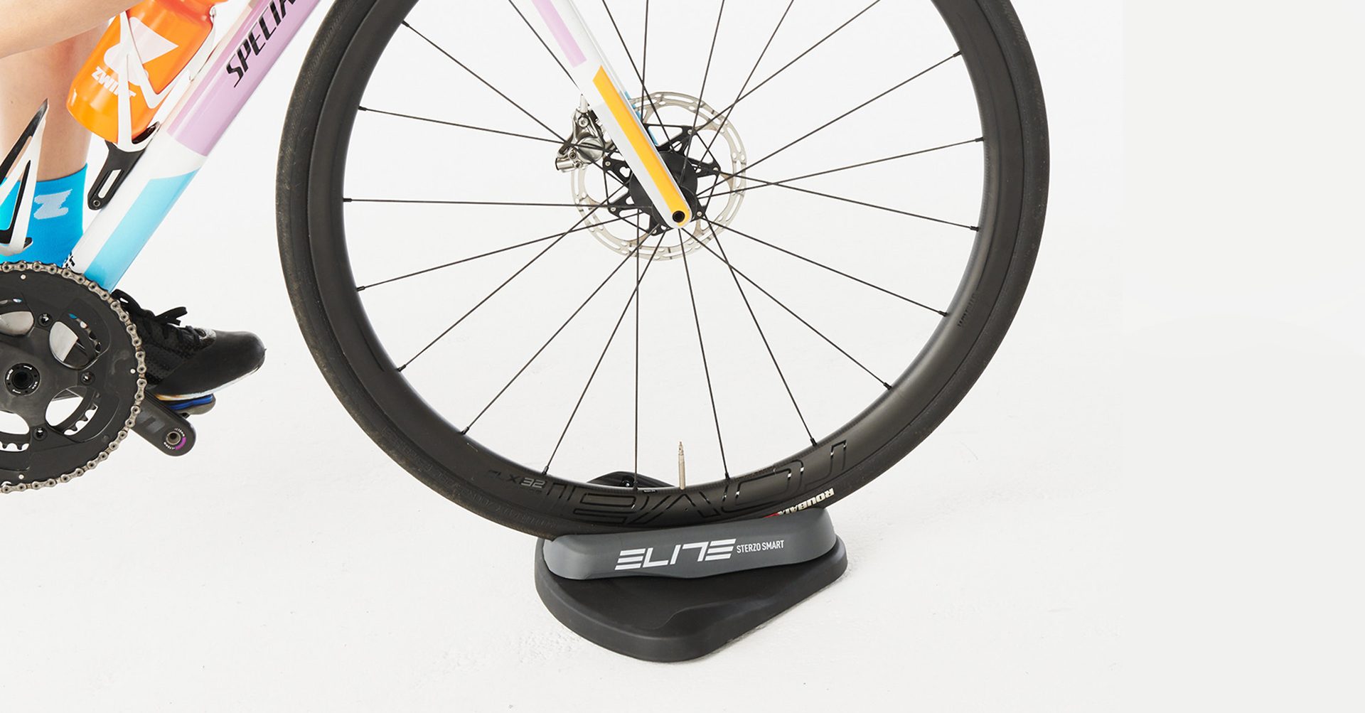 zwift steering partnerpack 02 v2 Đế kê bánh xe đạp thông minh Elite Sterzo Smart Steering Plate (ANT+ / Blueetooth) - YCB.vn