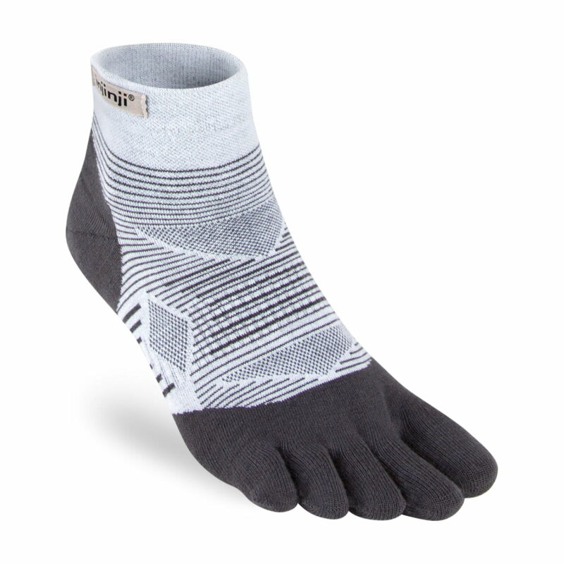 injinji run lightweight mini crew gray