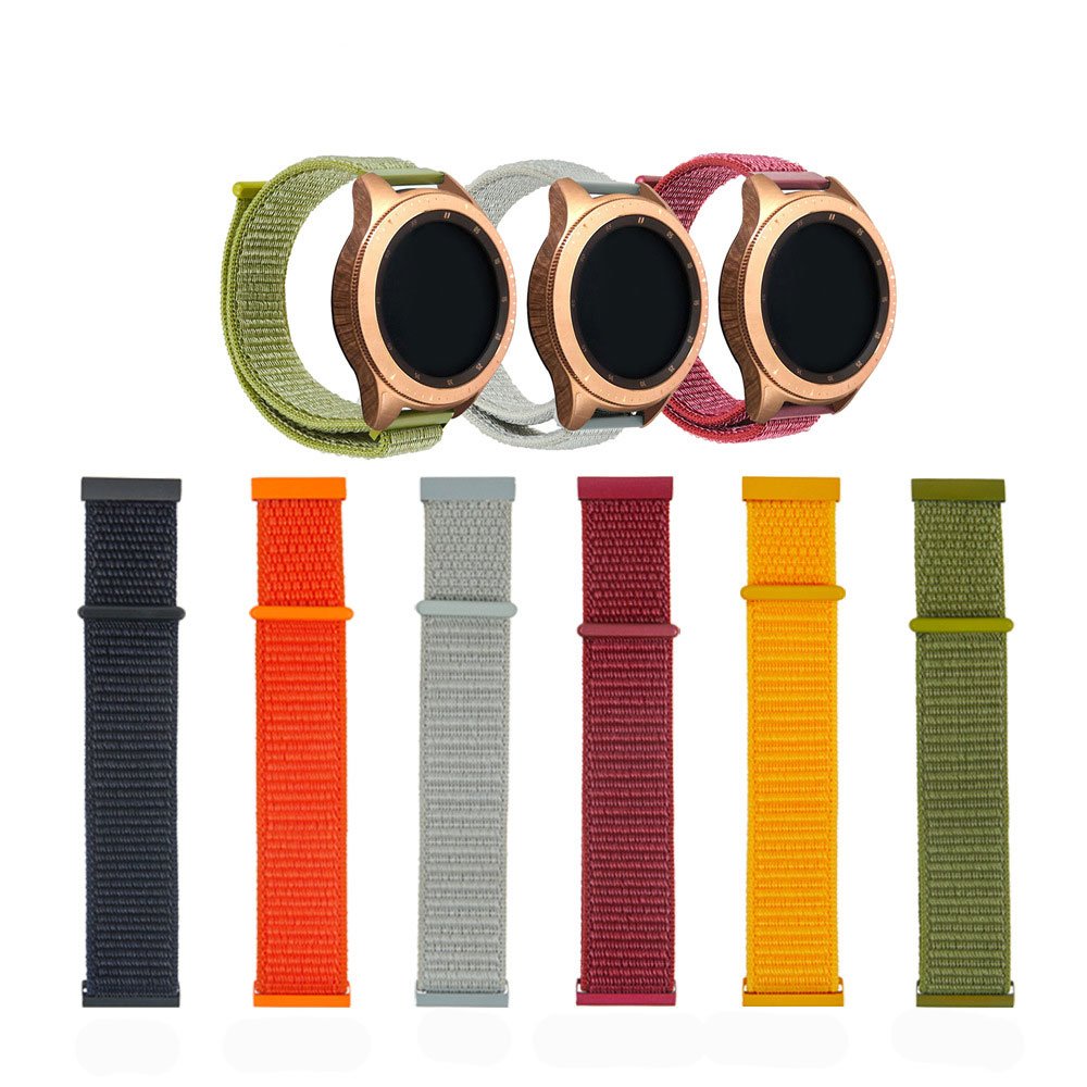 day dong ho quick release nylon band 32 Dây đồng hồ QR Nylon Band 20mm - Garmin Vivoactive 3 / Venu 2 Plus / Forerunner 245 / 645 / Coros Apex 2 / Pace 2 - YCB.vn