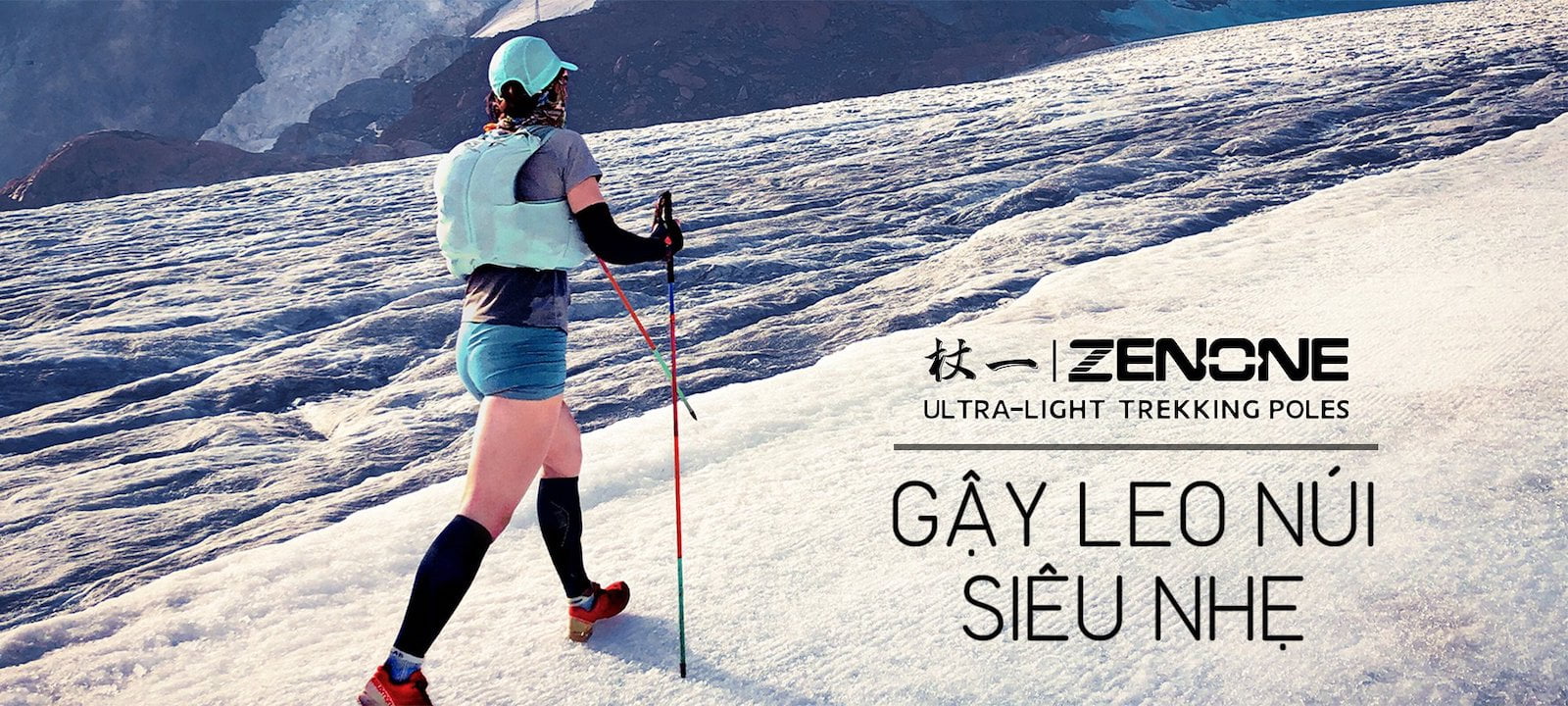 Gậy leo núi gấp Zenone Ultra-light Aluminum Z1901 1 gay zenone Gậy leo núi gấp Zenone Ultra-light Aluminum Z1901 - YCB.vn