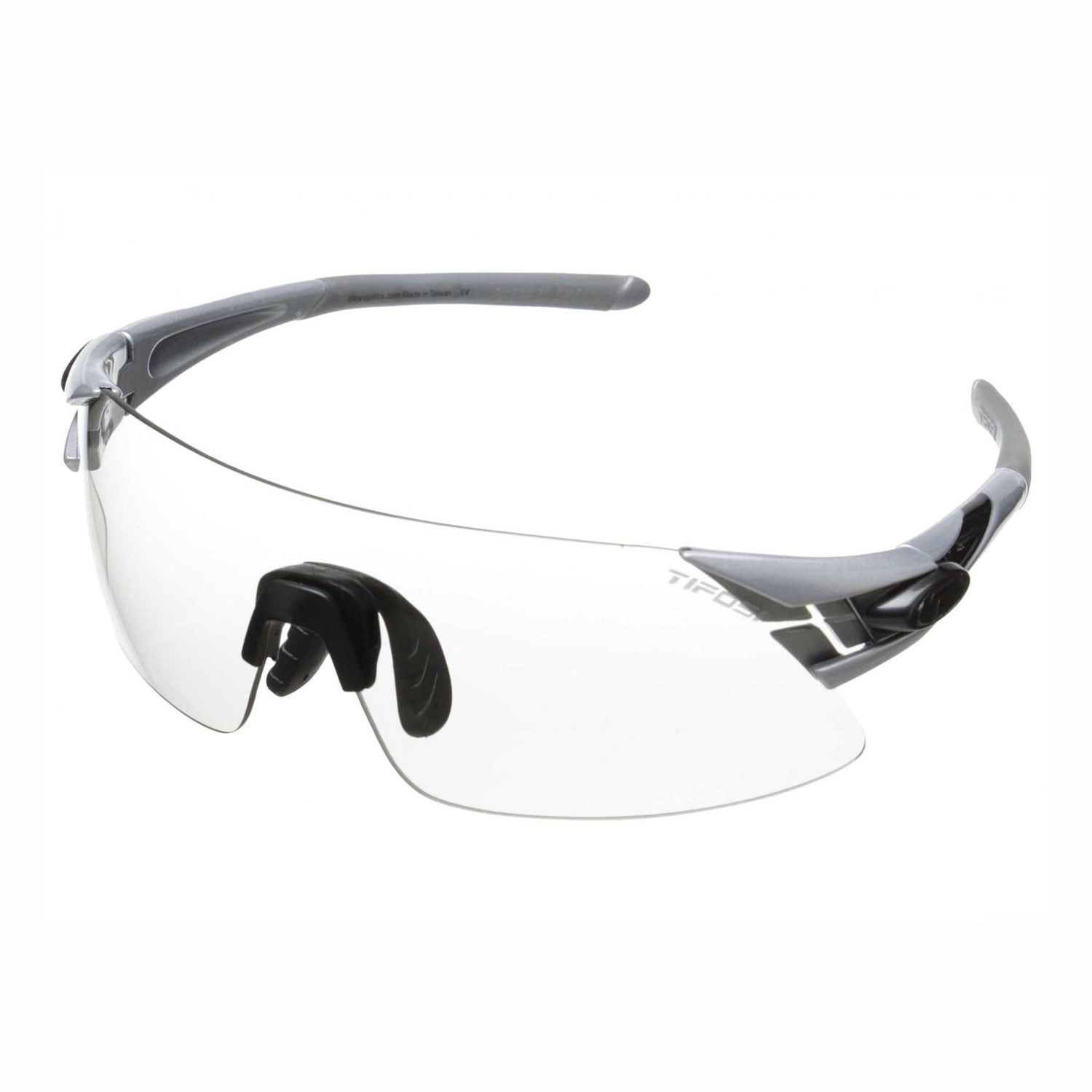 Kính mát thể thao Tifosi Podium XC (Asian Fit) | Silver Gunmetal Fototec (Tròng đổi màu) - YCB.vn