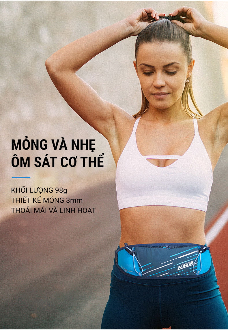 tui deo hong aonijie w8102 12 Túi đeo hông thể thao Aonijie W8102 (B039) - YCB.vn