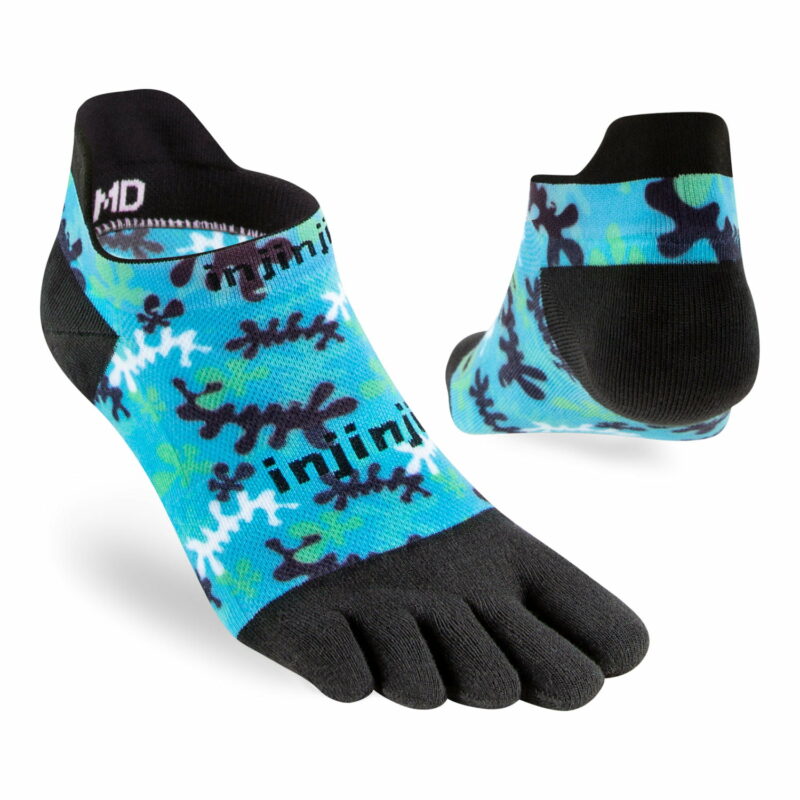 injinji spectrum run lightweight no show reef 2