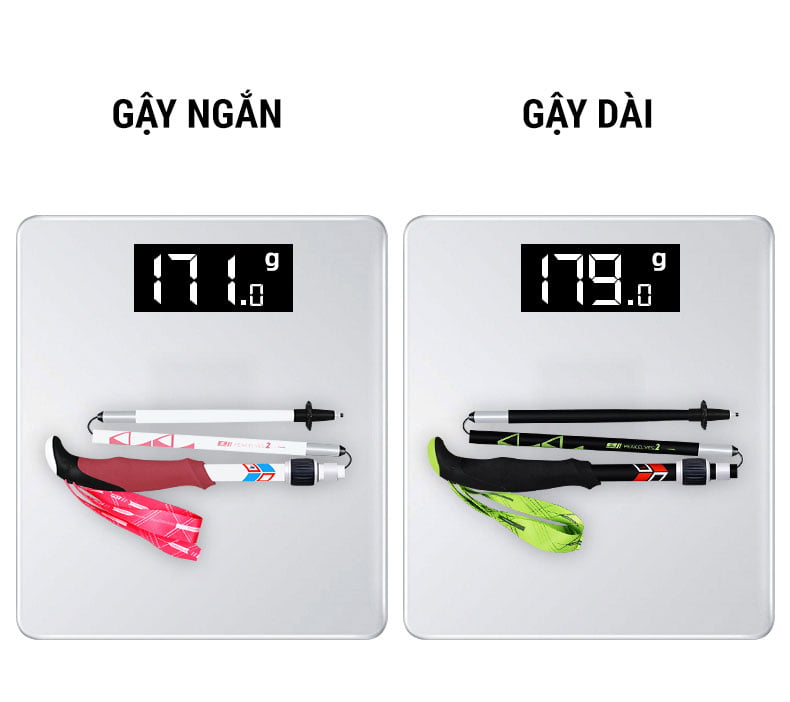 Gậy leo núi dạng gấp Carbon Pioneer Peakelves 2 (170 gram) 5 gay leo nui gap carbon pioneer peakelves 2 012 Gậy leo núi dạng gấp Carbon Pioneer Peakelves 2 (170 gram) - YCB.vn