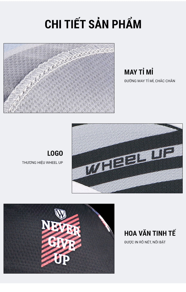 Nón Vải Xe Đạp Thể Thao Wheel Up H05 8 Nón Vải Xe Đạp Thể Thao Wheel Up H05 - YCB.vn