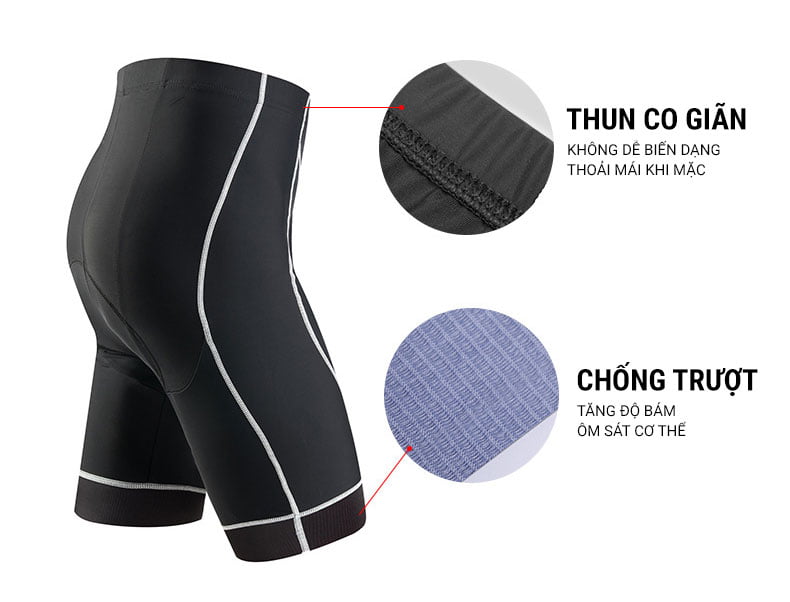 Quần đạp xe nam Wheel Up Cycling 1/2 Shorts 5 Quần đạp xe nam Wheel Up Cycling 1/2 Shorts - YCB.vn