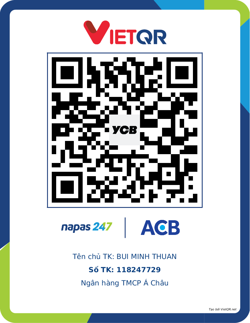ycb acb Thông Tin Thanh Toán - YCB.vn