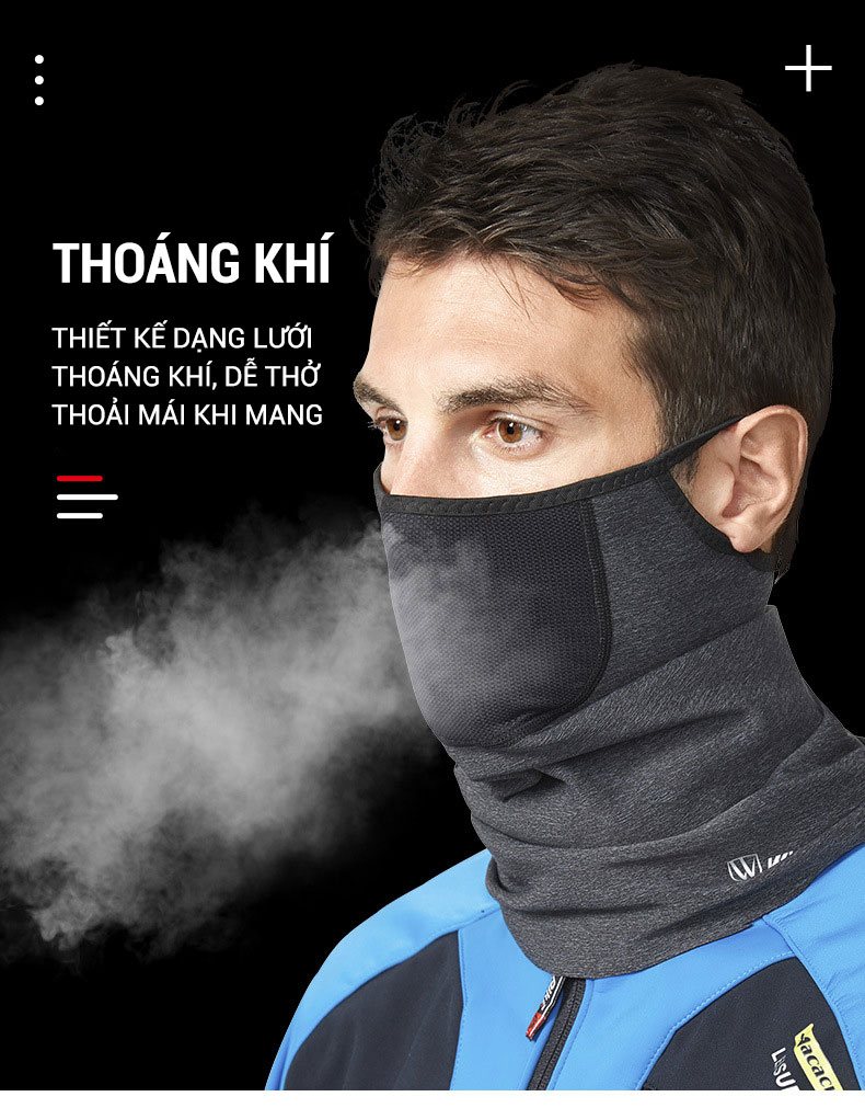 Khẩu trang bịt mặt co giãn chống bụi Wheel Up Mesh Mask 3 khau trang bit mat co gian chong bui wheel up mesh mask 15 Khẩu trang bịt mặt co giãn chống bụi Wheel Up Mesh Mask - YCB.vn