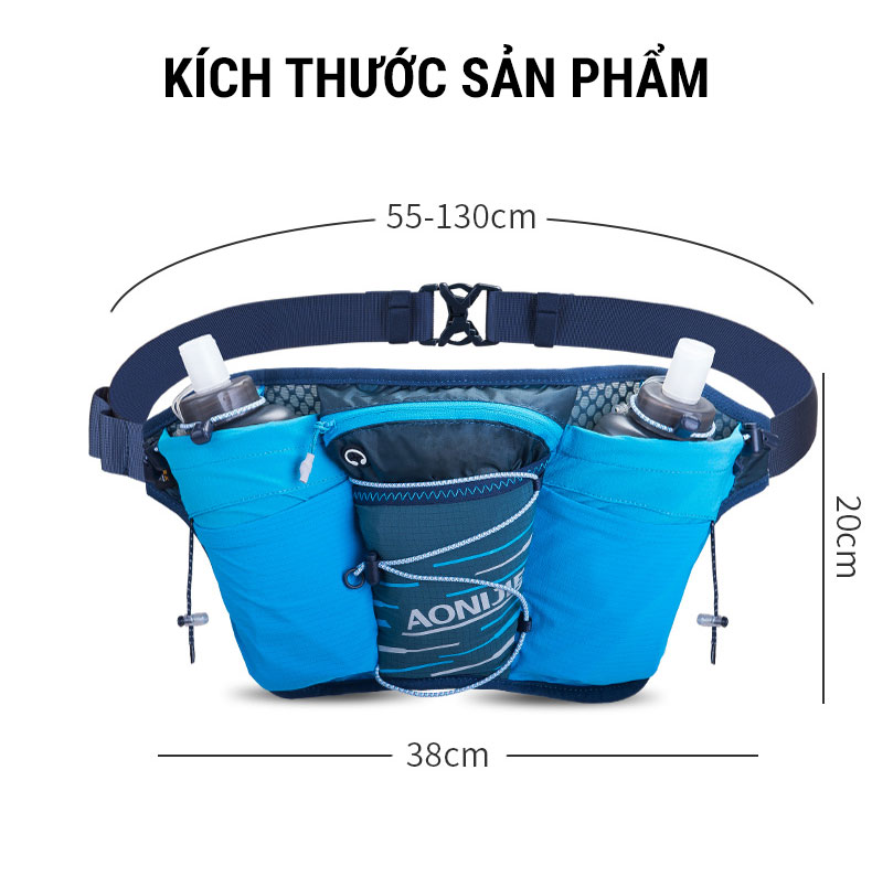 Đai đeo hông đựng nước Aonijie Hydration Belt W8140 (B035s) 5 tui deo hong aonijie w8104 b035s 24 Đai đeo hông đựng nước Aonijie Hydration Belt W8140 (B035s) - YCB.vn