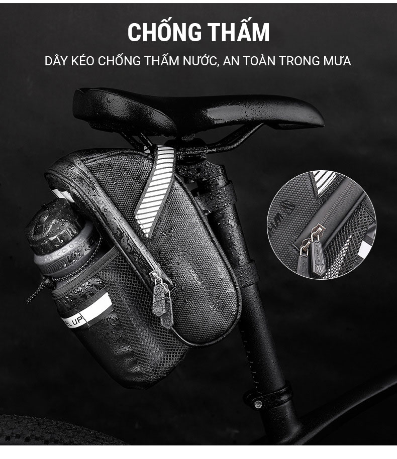 Túi yên đựng bình nước đơn Wheel Up (SB-04) 3 tui yen dung nuoc don wheel up sb 04 8 Túi yên đựng bình nước đơn Wheel Up (SB-04) - YCB.vn