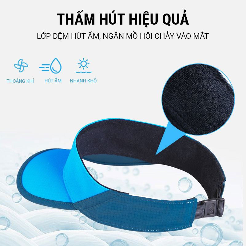 Nón thể thao visor che nắng Aonijie E4080S 5 non the thao visor aonijie e4080s 5 Nón thể thao visor che nắng Aonijie E4080S - YCB.vn