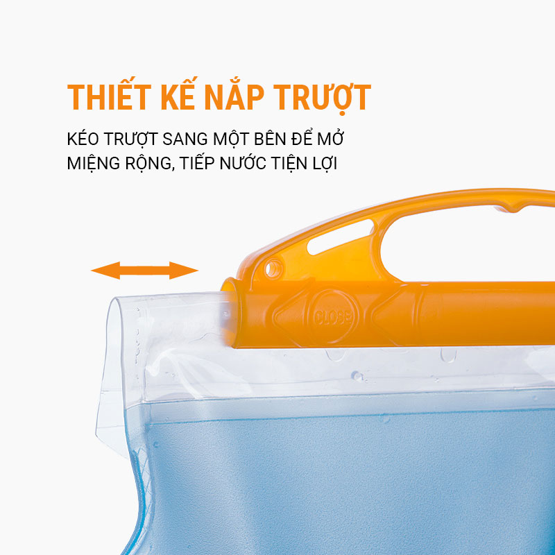 Túi nước thể thao 2 ngăn Aonijie Hydration Bladder 2L (SD56) 7 tui nuoc 2 ngan aonijie sd56 2L 5 Túi nước thể thao 2 ngăn Aonijie Hydration Bladder 2L (SD56) - YCB.vn