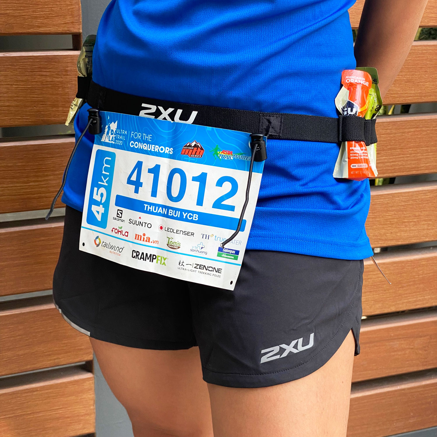 day deo bib thi dau 2xu nutrition race belt 1 Dây đeo bib thi đấu 2Xu Nutrition Race Belt - YCB.vn