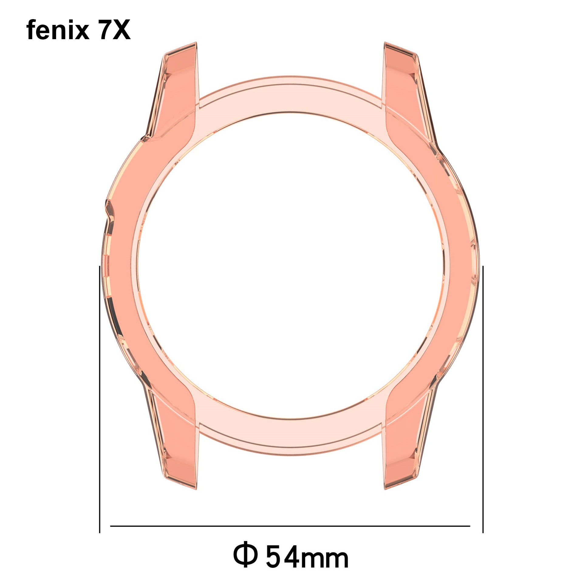 case tpu fenix 7x 7 7s 002 1 Case đồng hồ TPU - Garmin fenix 7X / 7 / 7S - YCB.vn