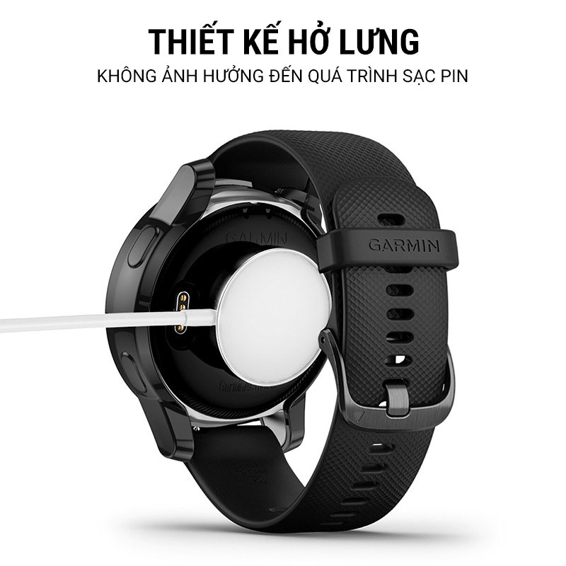 Case đồng hồ TPU tích hợp mặt bảo vệ cho Garmin Vivoactive 4 3 case dong ho tpu tich hop mat bai ve garmin vivoactive 4 4s 3 Case đồng hồ TPU tích hợp mặt bảo vệ cho Garmin Vivoactive 4 - YCB.vn
