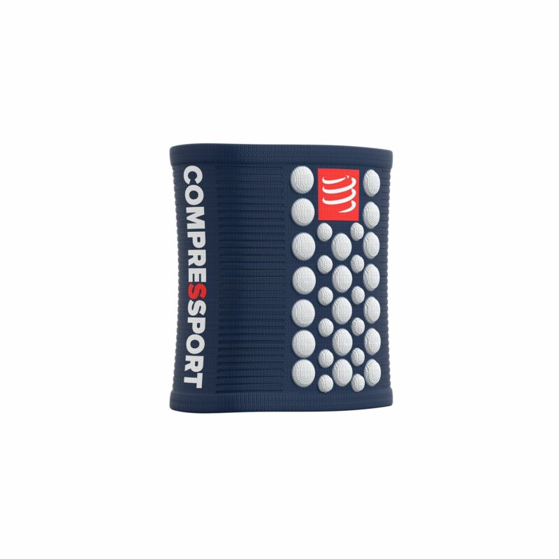 compressport sweatbands 3d dots-xanh-navy-001