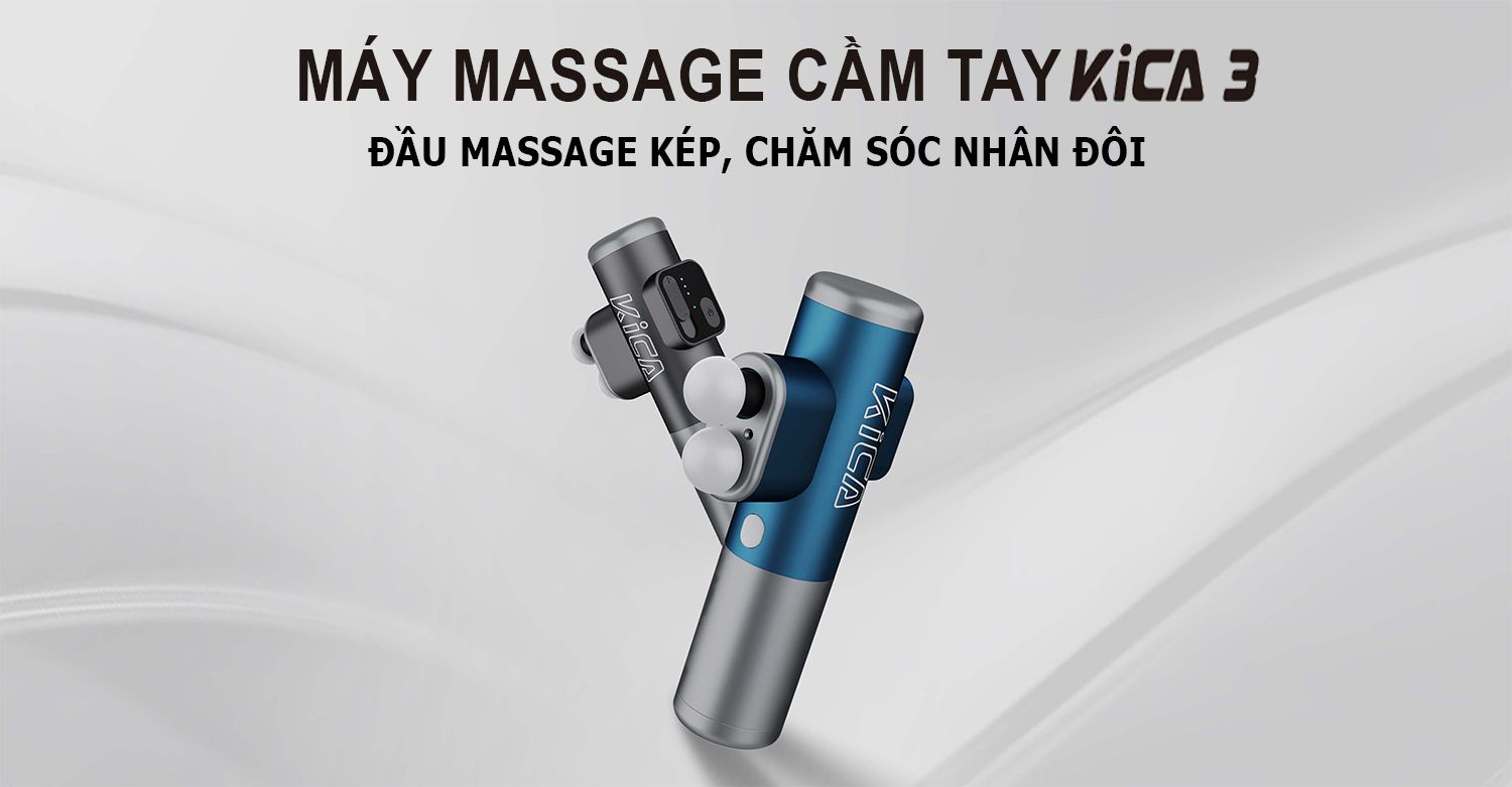 Máy massage cơ đa năng KiCA 3 - Blue 1 may massage kica 3.12 Máy massage cơ đa năng KiCA 3 - Blue - YCB.vn