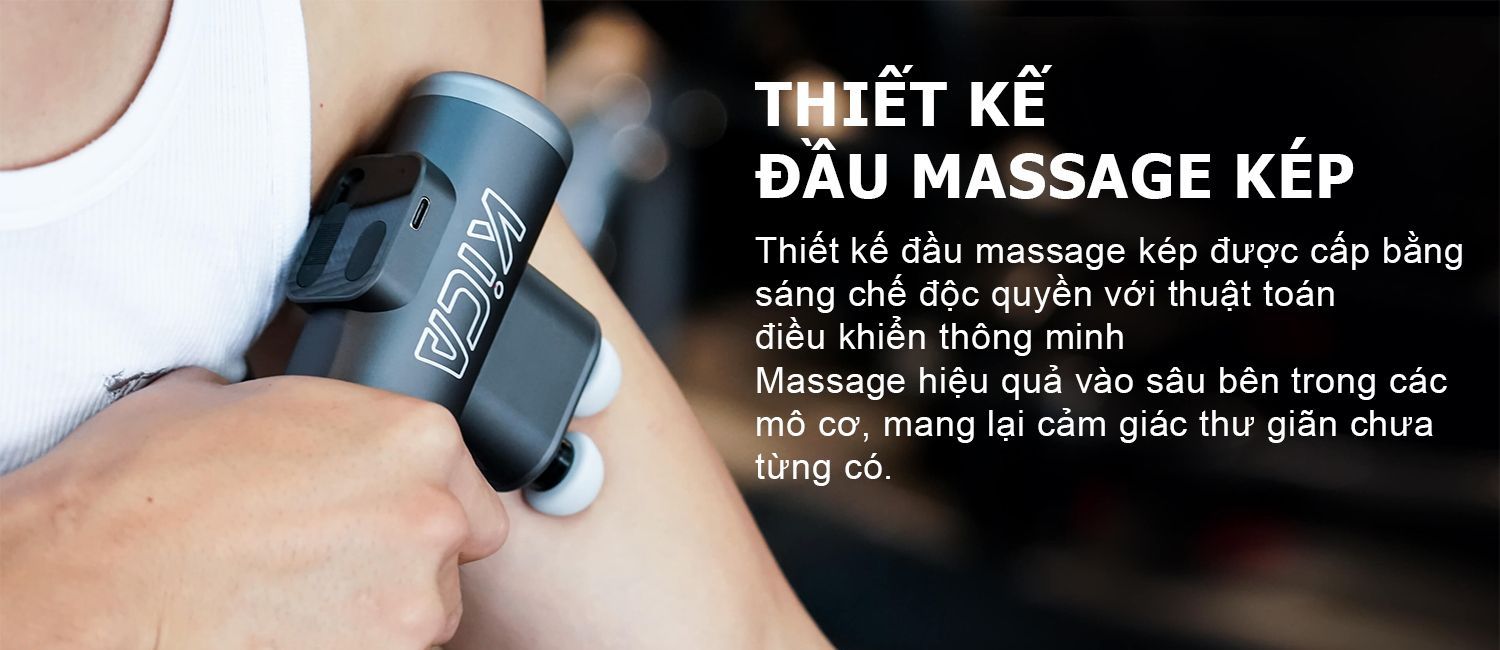 Máy massage cơ đa năng KiCA 3 - Blue 3 may massage kica 3.14 1 Máy massage cơ đa năng KiCA 3 - Blue - YCB.vn