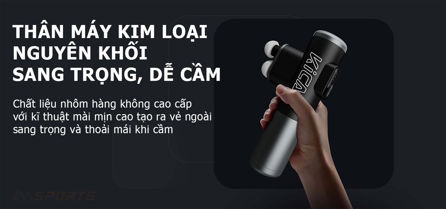 Máy massage cơ đa năng KiCA 3 - Blue 6 may massage kica 3.16 Máy massage cơ đa năng KiCA 3 - Blue - YCB.vn