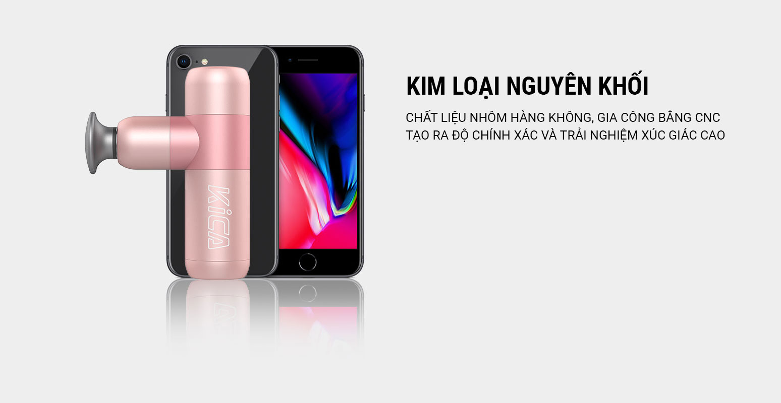 Máy massage cơ đa năng KiCA 2 - Pink 5 may massage bo tui kica2 4 Máy massage cơ đa năng KiCA 2 - Pink - YCB.vn