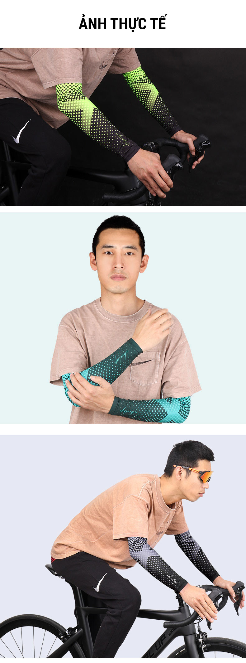 ong tay the thao chong nang wheel up 2bright as07 16 Ống tay thể thao Wheel Up X Sleeves (AS07) - YCB.vn