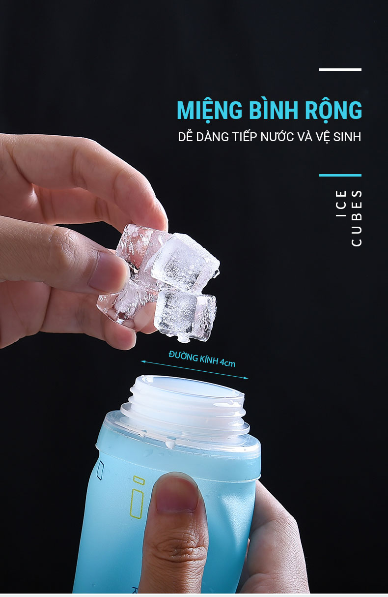 Bình nước dẻo TPU gấp gọn Aonijie SD24 tích hợp van xoay chống rỉ (500ml) 6 binh nuoc deo tpu gap gon aonijie sd24 van xoay 13 Bình nước dẻo TPU gấp gọn Aonijie SD24 tích hợp van xoay chống rỉ (500ml) - YCB.vn
