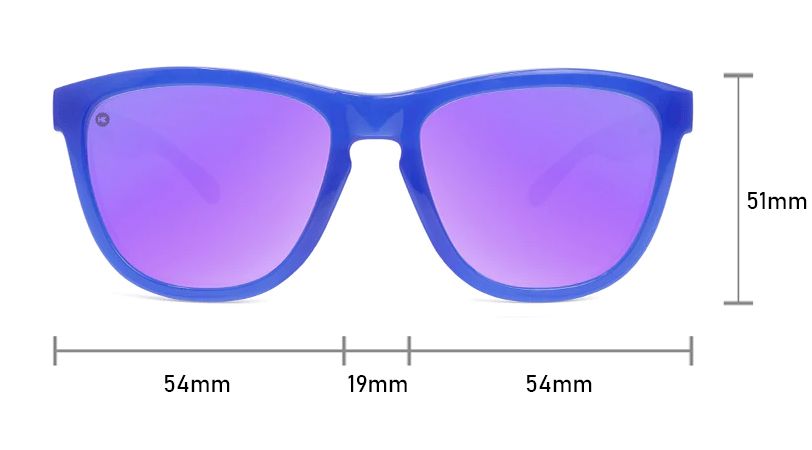 kich thuoc kinh knockaround premium sports Kính mát thể thao Knockaround Premiums Sport | Neptune / Lilac - YCB.vn