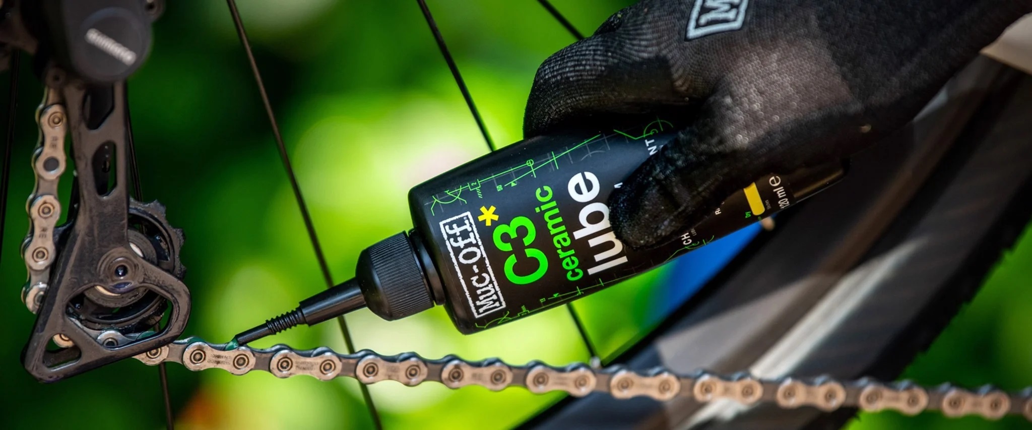 nhot xe dap muoff c3 ceramic dry lube 120ml 4 Nhớt Bôi Trơn Sên Xe Đạp Muc-Off C3 Ceramic Dry Lube 50ml - YCB.vn