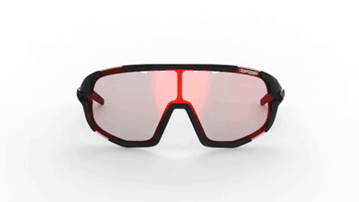 tifosi sledge matte black clarion fototec 7 Kính mát thể thao Tifosi Sledge | Matte Black | Clarion Red Fototec (Tròng đổi màu) - YCB.vn