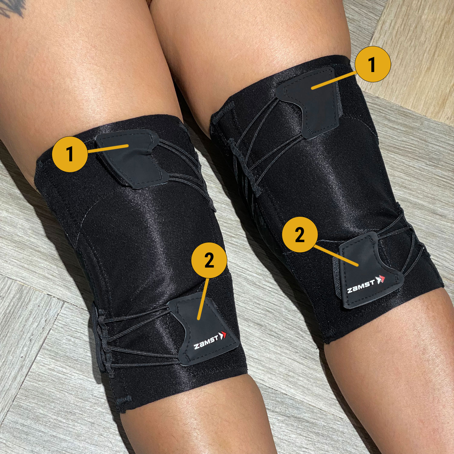 Đai hỗ trợ gối ZAMST RK-1 Plus 1 dai ho tro goi zamst rk 1 plus 14 Đai hỗ trợ gối ZAMST RK-1 Plus - YCB.vn