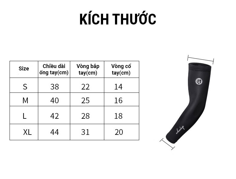 Ống tay thể thao Wheel Up Arm Sleeve Lite 5 ong tay the thao wheel up arm sleeve lite 10 Ống tay thể thao Wheel Up Arm Sleeve Lite - YCB.vn