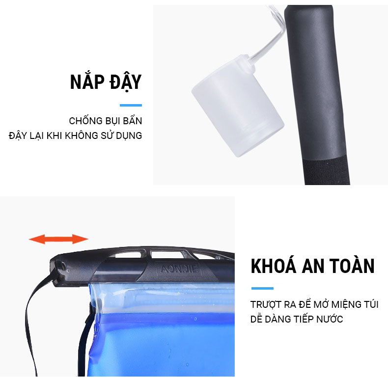 tui nuoc giu nhiet aonijie sd57 13 Túi Nước Thể Thao Giữ Nhiệt Aonijie SD57 - 1.5L - YCB.vn