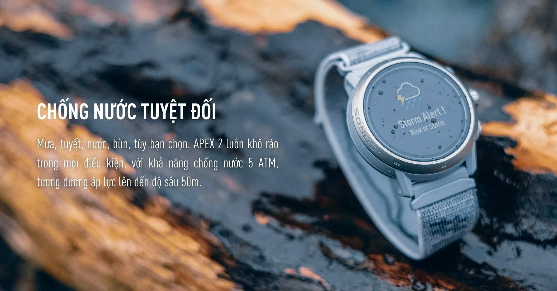 Đồng hồ thể thao GPS Coros Apex 2 Pro - Gobi Edition (Phiên bản giới hạn) 6 coros apex 2 grey 11 result Đồng hồ thể thao GPS Coros Apex 2 Pro - Gobi Edition (Phiên bản giới hạn) - YCB.vn
