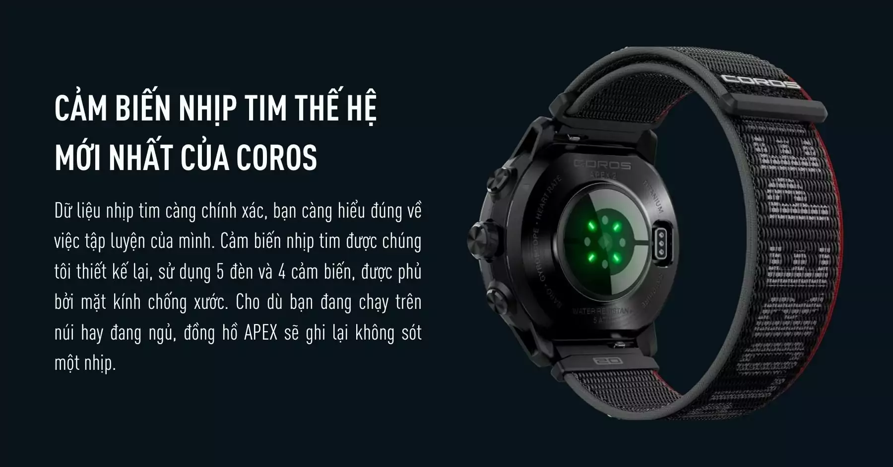 Đồng hồ thể thao GPS Coros Apex 2 11 coros apex 2 grey 14 result Đồng hồ thể thao GPS Coros Apex 2 - YCB.vn