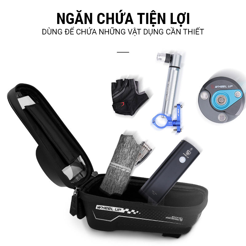 tui dien thoai ghi dong xe dap wheel up hbb03s 3 Túi điện thoại ghi đông xe đạp Wheel Up HBB-03s - YCB.vn