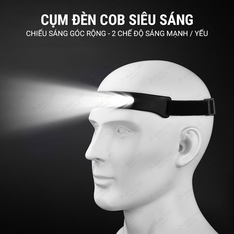 Đèn pin đeo trán Headlamp G29 Dual LED – XPE + COB (pin sạc 1200mAh) 2 den pin deo tran headlamp g29 dual led xpe COB 5 Đèn pin đeo trán Headlamp G29 Dual LED – XPE + COB (pin sạc 1200mAh) - YCB.vn