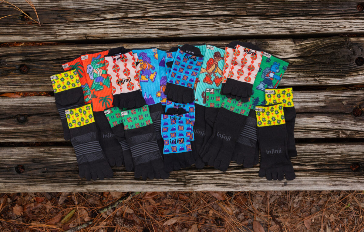 Vớ xỏ ngón chạy địa hình Injinji Spectrum TRAIL Midweight Crew 2 Full Collection Flat Sandro 01 Vớ xỏ ngón chạy địa hình Injinji Spectrum TRAIL Midweight Crew - YCB.vn